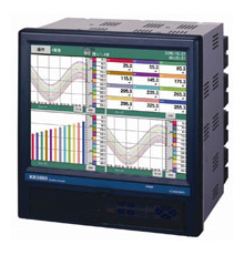 KR3000 Series Graphic Recorder with measured data protection – CHINO Corporation